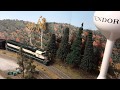 Video 6 Driline (Davenport Rock Island &amp; Northwestern Railway) Burlington Northern Coal Train