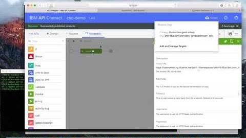 IBM OpenWhisk with IBM API Connect
