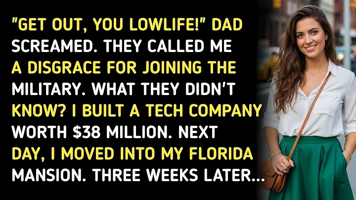 "GET OUT, YOU LOWLIFE!" DAD SCREAMED. THEY CALLED ME A DISGRACE FOR JOINING THE MILITARY. WHAT THEY