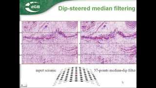 Tutorial: Dip steered median filter in OpendTect 3.0