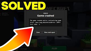 MINECRAFT EXIT CODE 1 FIX | How to Fix Minecraft Error Code 1 EASY GUIDE