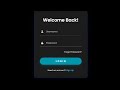 Simple Login Form UI Design using HTML, CSS &amp; JavaScript 2025 | Modern Login Page for Beginners