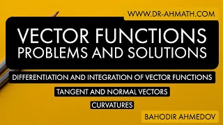Problems on Vector Solutions with Complete Solutions