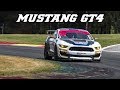 Ford Mustang GT4 - British GT race at Spa 2019