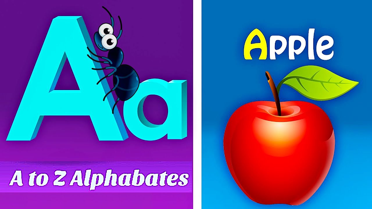 Phonics Song for Kids | A is For Apple B is For Ball | ABC Alphabet ...