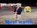 white boy dancing at gas station (Must Watch)