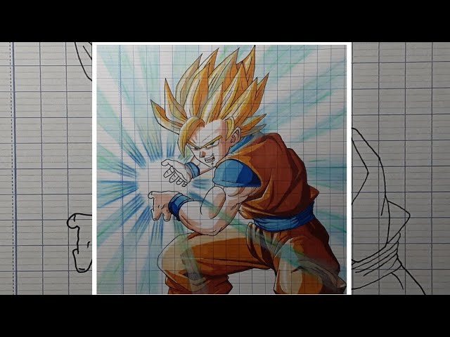 Goku ssj blue - Desenho de soratabaka_ - Gartic