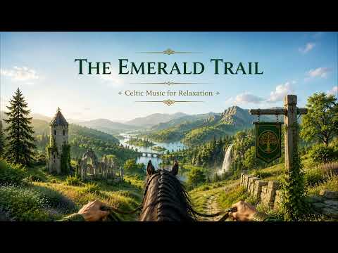 A Slower World Awaits | Celtic Music for Relaxation & Focus | The Emerald Valley (3 HOURS)