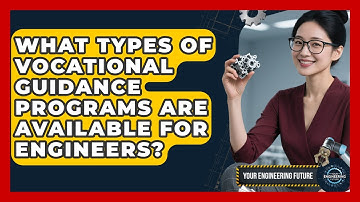 What Types of Vocational Guidance Programs Are Available for Engineers? - Your Engineering Future