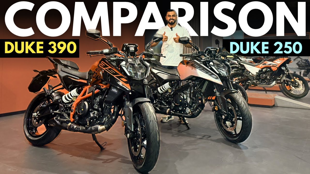 KTM Duke 250 vs Duke 390 – Is the 390 Worth the Extra Money? 💸