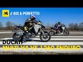 Ducati Multistrada V4 vs 1260 Enduro. TEST completo strada, offroad e pista! [ENGLISH SUB]