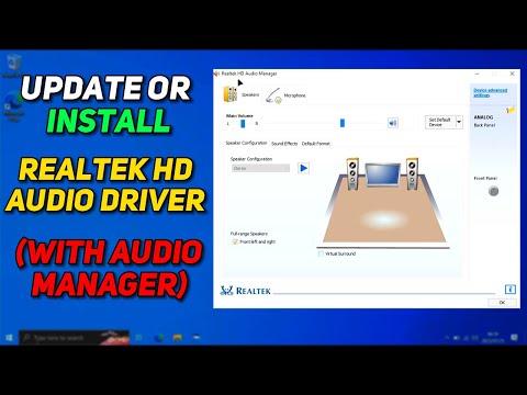 فيديو: كيف أقوم بتحديث Realtek High Definition Audio؟