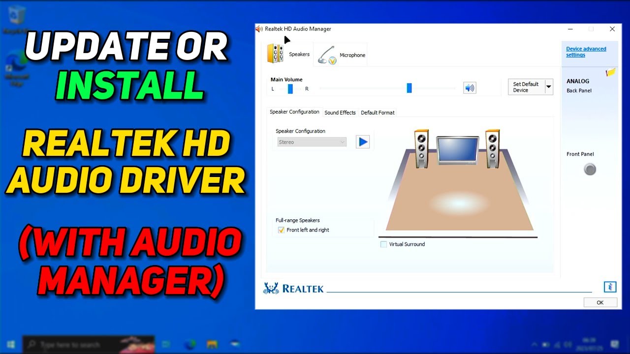 Realtek drivers 2.82