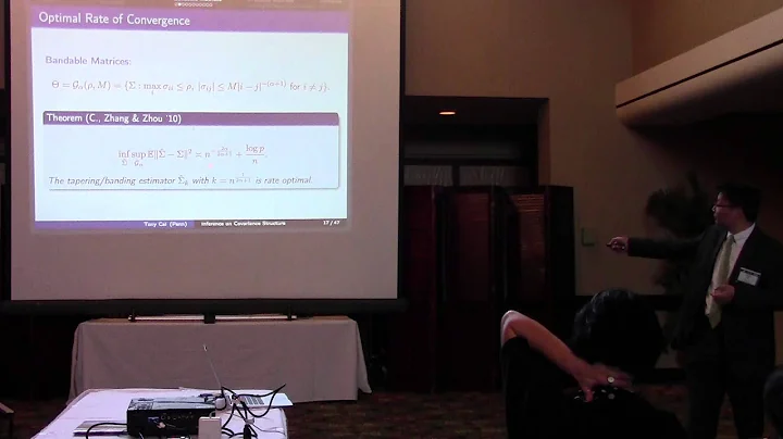 Plenary - Tony Cai, Part 1