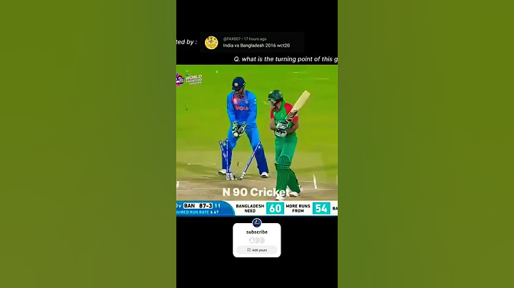 Ind Vs Ban 2016 😎|| #shorts #cricket #todaymatch