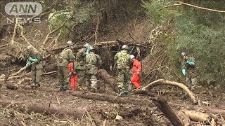 台風直撃1週間以上経ても不明11人　懸命の捜索続く(19/10/21)