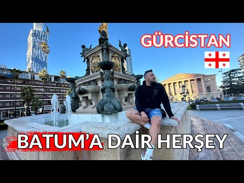 Batum Gezi Rotası / Gürcistan Vlog  #batumi #georgia #gürcistan