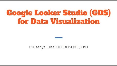Google Looker Studio Part 3