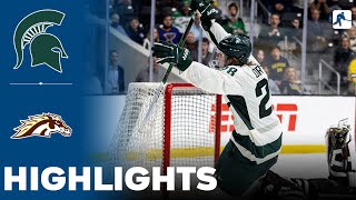 Michigan State vs Western Michigan | What a Game | NCAA College Hockey | Highlights  March 29, 2024