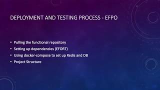 Deployment And Testing Process - Functional Tests Wealth