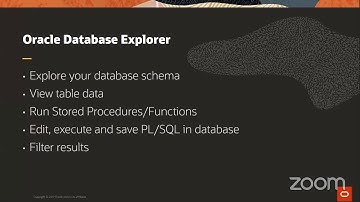 SQL and PL SQL Development with Visual Studio Code and Oracle Database