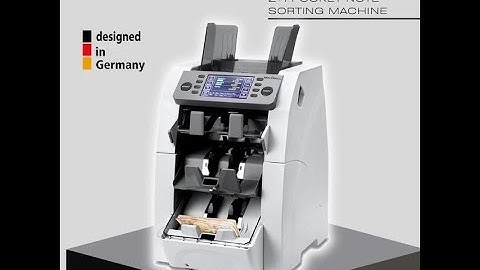 MATRIX 8300 - 2+1 Pocket Banknote Full Fitness Sorter