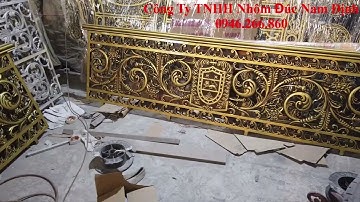 Mức giá lan can nhôm đúc ưa chuộng nhất hiện nay ở Ninh Bình