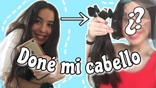 Me corté el cabello para donarlo | cómo donar cabello