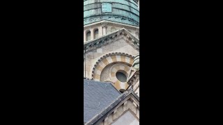 Basilique du Sacré-Cœur de Nancy - Messe dominicale - Sonnerie des cloches de la tour Nord