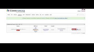 Codeforces Round #811 (Div. 3)