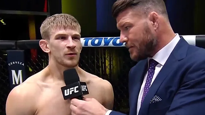 Arnold Allen Octagon Interview | UFC Vegas 63