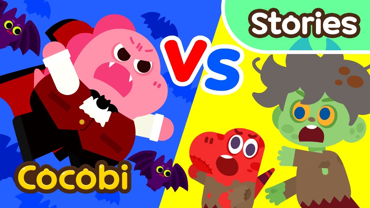 🧛‍♂️Мамочка-вампир против армии зомби⭐ Кокоби Мультфильм для детей