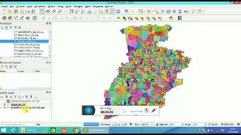 TUTORIAL MEMBUAT PETA DI APLIKASI QUANTUM GIS