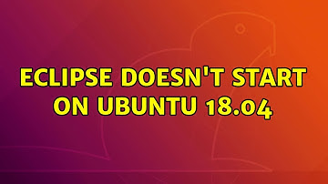 Ubuntu: Eclipse doesn