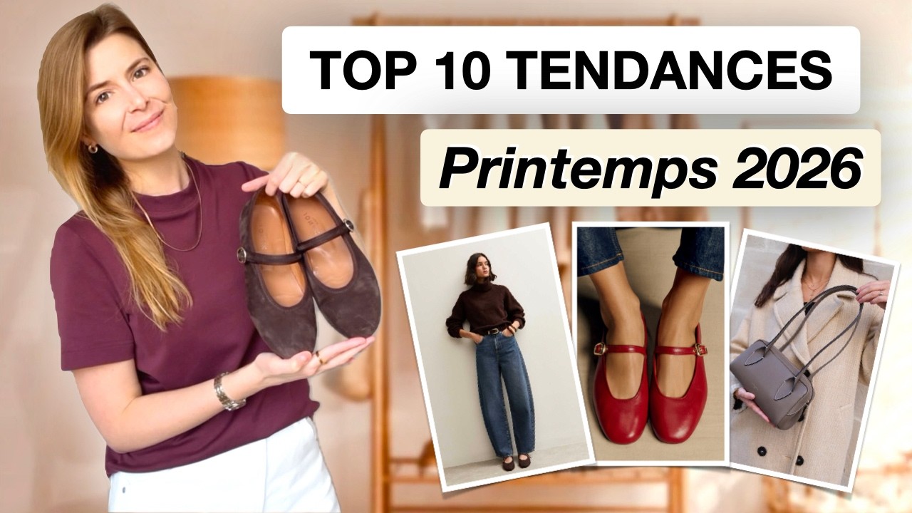 TOP 10 TENDANCES Printemps 2026 🌷 !