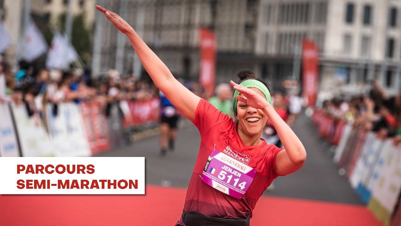 Generali Genève Marathon I Parcours Semi Marathon 2024 - YouTube