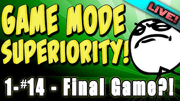 Ep. 14 - FFA Comeback for the Finale!? | Game Mode Superiority! (Live Challenge Series)