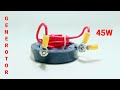 Free electricity 19W Light bulb hi power Generator Magnetic Copper Coil 220V activity at home United