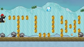 SuperTux 0.5.1Tux Strikes Back-Level 3:Across the Sea