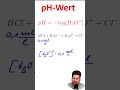 PH Wert Berechnen Einführung Einfach Erklärt Chemie Abi
