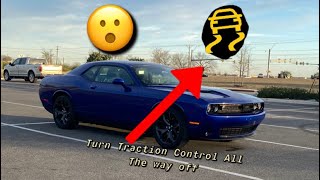 How To Turn Traction Control All The Way Off On Any Charger Or Challenger