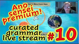 🧑‍🎓 Curated grammar live stream #10; Continuous verbs and temporary situations.👀