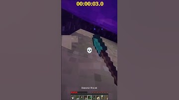 Fastest speedrun to nether portal...#minecraft #speedrun #worldrecord #shortsfeed #fyp