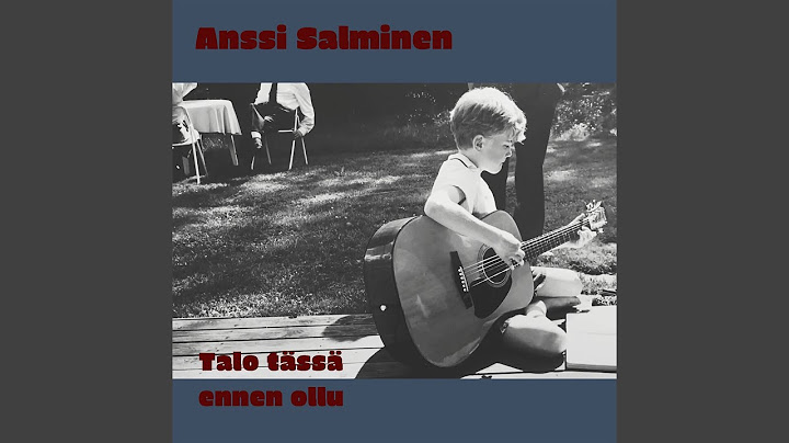Talo tässä ennen ollu