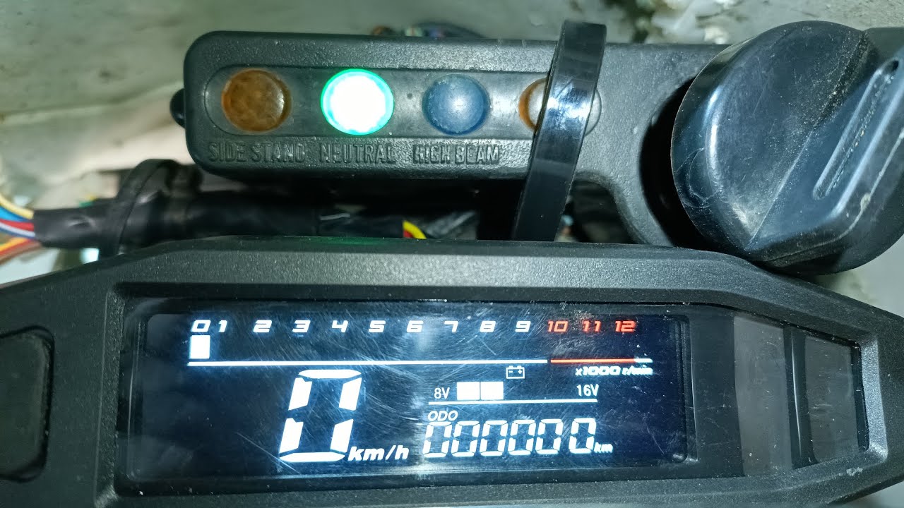 Панель приборов  AliExpress. + Датчик спидометра. Honda XR 250