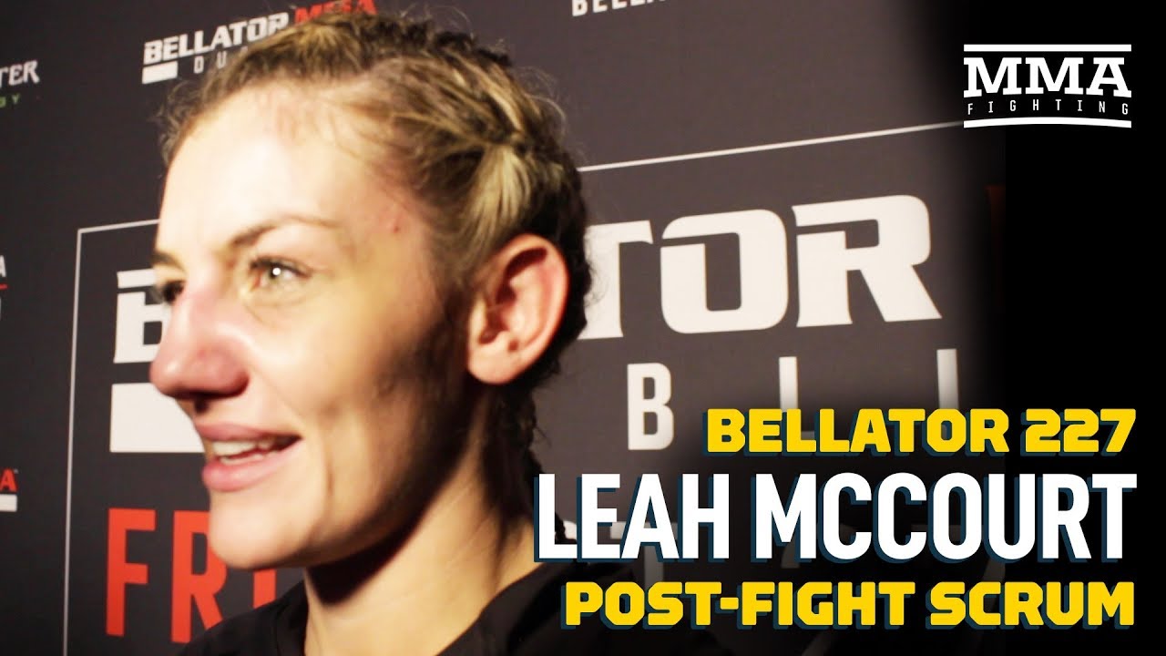 Bellator Dublin: Leah McCourt Praises Molly McCann, Owen Roddy Following Win Over Kerry Hughes mixed martial arts nantes