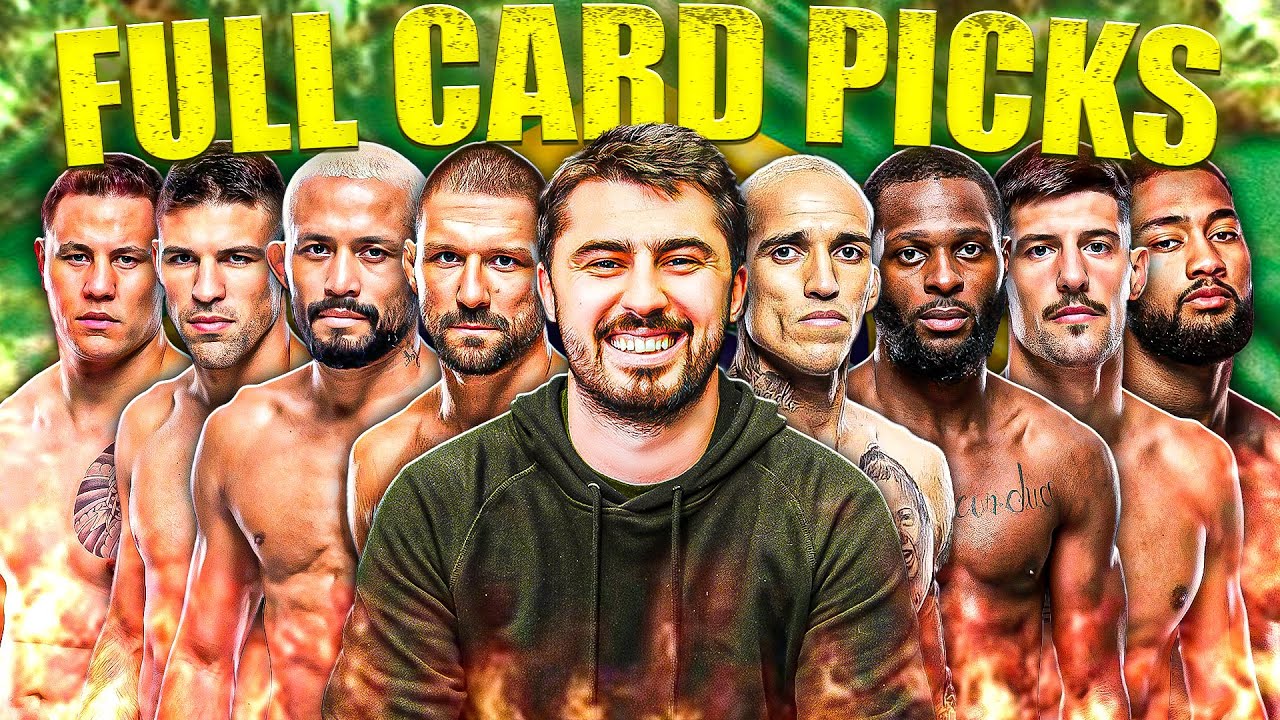 Fight Night Riocard UFC Rio Full Card Predictions & Betting Breakdown | Oliveira vs Gamrot ...
