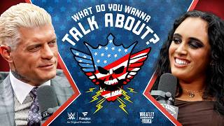Full Simone Johnson talks her famous family, NXT & The Final Boss | What Do You Wanna Talk About News