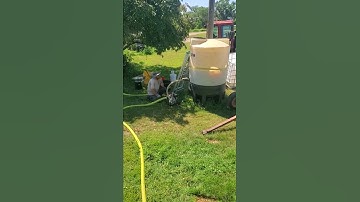 First biologically complete compost extract, with diluted foods going into the sprayer