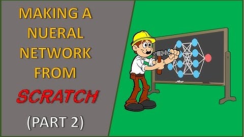 Making a Neural Network from Scratch (Part 2) | Gradient Descent for Machine Learning